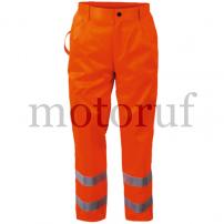 Werkzeug Warnschutz Bundhose, orange, Gr. S