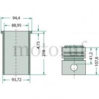 Classic Parts Kolbensatz