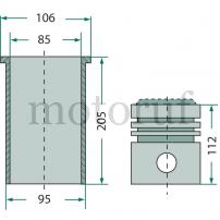 Classic Parts Kolbensatz