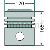 Classic Parts Kolben 