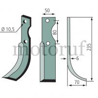 Garten und Forst Fräsmesser