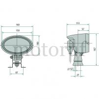 Landtechnik Arbeitsscheinwerfer 