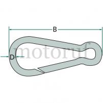 Landtechnik Karabinerhaken