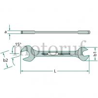 Werkzeug Doppel-Maulschlüssel