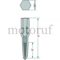 Werkzeug Gewindebohrer-Bit