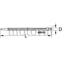 Werkzeug Anreißnadel, 145mm