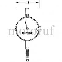 Werkzeug Präzisions-Messuhr 0-10mm