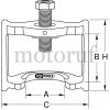 Werkzeug KS TOOLS Nutzfahrzeug Zubehör Bremsgestängesteller-Abzieher