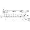 Werkzeug KS TOOLS Schraubenschlüssel Umschalt-Ratschen-Ringmaulschlüssel mit Maul-Ratschenfunktion