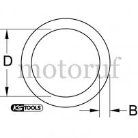 Werkzeug 3/4" O-Ring, für Stecknuss 