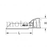 Werkzeug PVC-Handsäge, 450mm