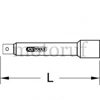 Werkzeug 1/2" Verlängerung