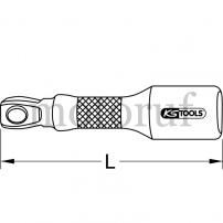 Werkzeug 1/2" Kipp-Verlängerung