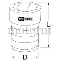 Werkzeug 1/2" Spiral-Profil-Stecknüsse