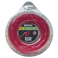 Ersatzteile Trimmerfaden AF 3.6, 2.4mm x 35m, rot, rund, gedreht