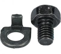 Shimano Cable Fixing Bolt (M6 x 9) & Plate