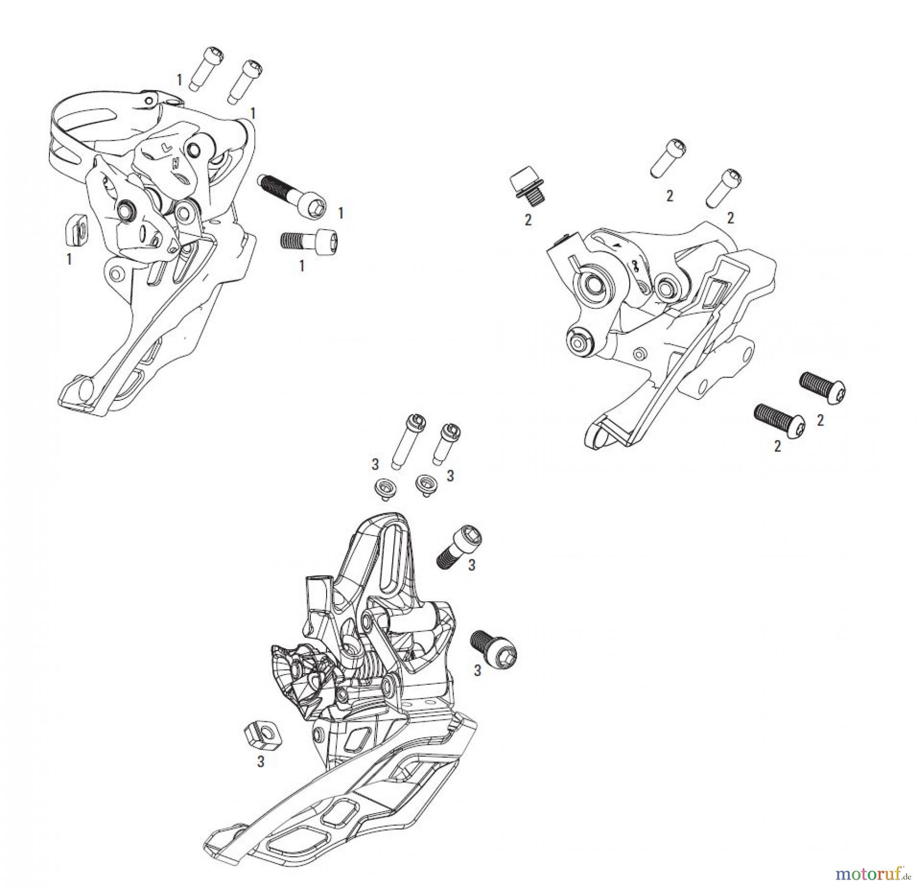  Sram Sram SRAM X0 / X9 - FRONT DERAILLEUR 2x10, 3x10 (2011-2012)