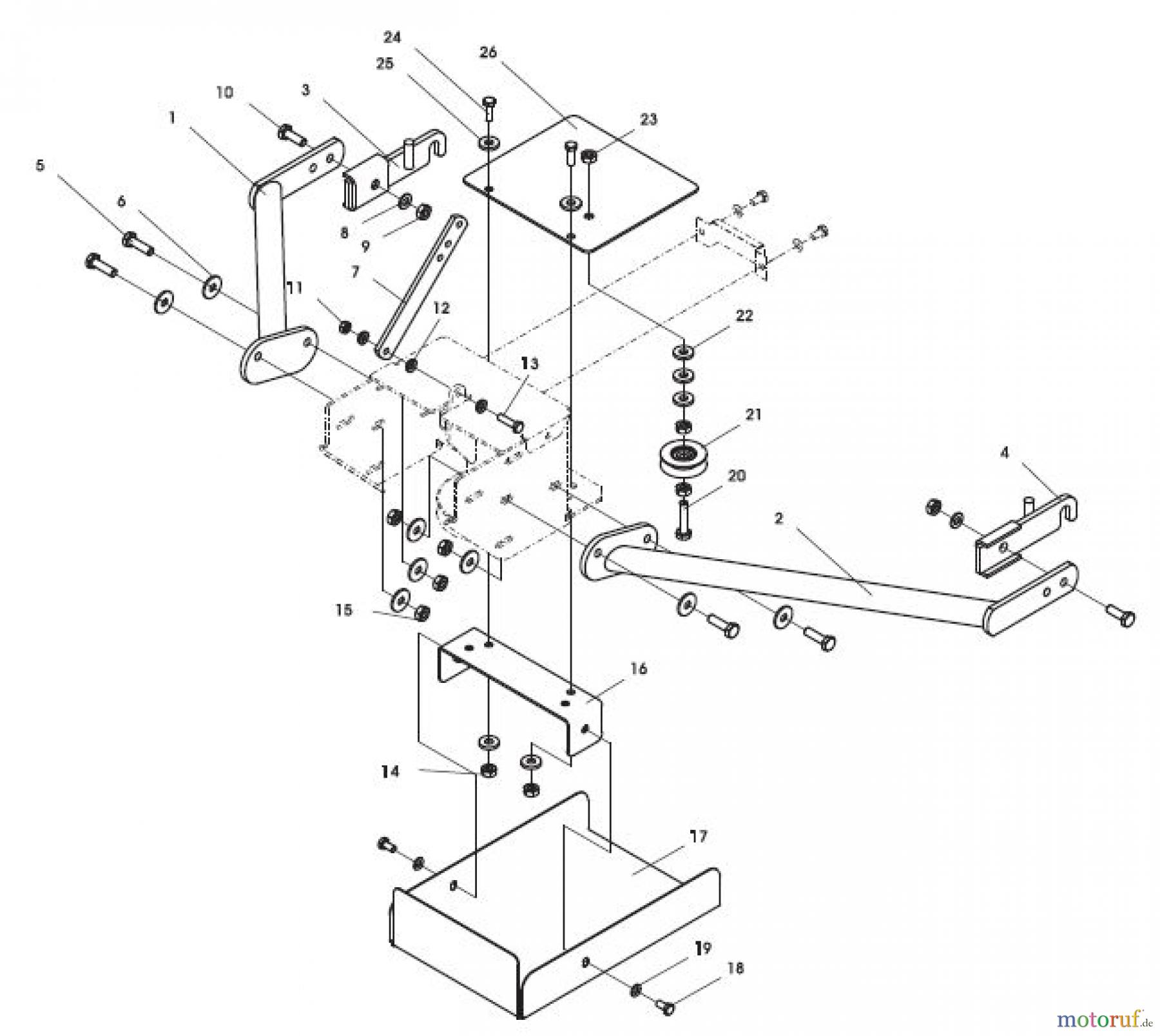  Tielbürger Rasentraktor Zubehör tk522 AN-513-002 Seite 1