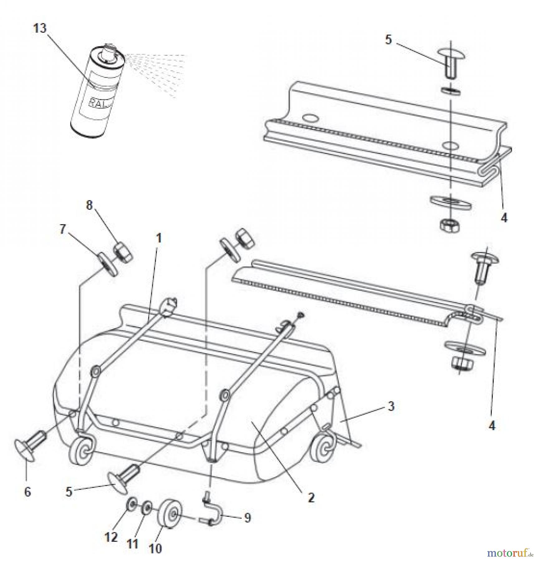  Tielbürger Rasentraktor Zubehör tk522 AN-515-001 Seite 5