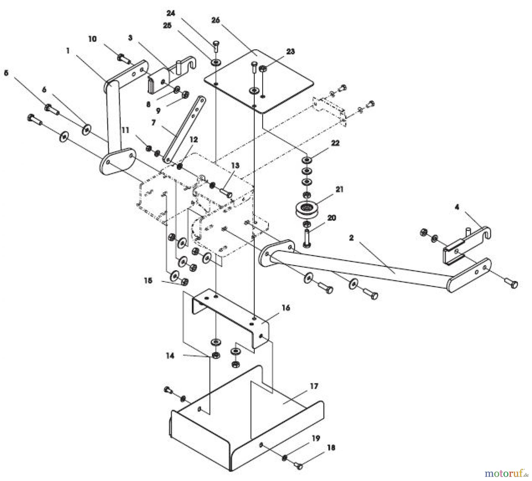  Tielbürger Rasentraktor Zubehör tk522 AN-517-001 Seite 1