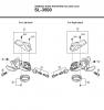 Shimano SL Shift Lever - Schalthebel Ersatzteile SL-3500