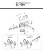 Shimano SL Shift Lever - Schalthebel Ersatzteile SL-7S50 NEXUS Rapidfire Plus Lever