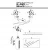 Shimano SL Shift Lever - Schalthebel Ersatzteile SL-AR01 SHIMANO AIRLINES Shifting Lever