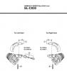 Shimano SL Shift Lever - Schalthebel Ersatzteile SL-C030 SHIMANO C-SERIES Revo-Shift Le