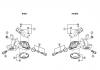 Shimano SL Shift Lever - Schalthebel Ersatzteile SL-M510 SHIMANO DEORE Mega-9 Rapidfire Schalthebel