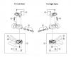 Shimano SL Shift Lever - Schalthebel Ersatzteile SL-M580 DEORE LX Mega-9 Rapidfire Lever