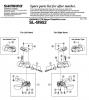 Shimano SL Shift Lever - Schalthebel Ersatzteile SL-M952-EV SHIMANO XTR Mega-9 Rapidfire Lever