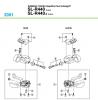 Shimano SL Shift Lever - Schalthebel Ersatzteile SL-R440, 2001 SHIMANO TIAGRA Rapidfire Plus Schaltgriff
