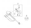 Shimano EW Elektrische Kabel Ersatzteile SM-EW79F-E  Bracket Set  For ST-7970