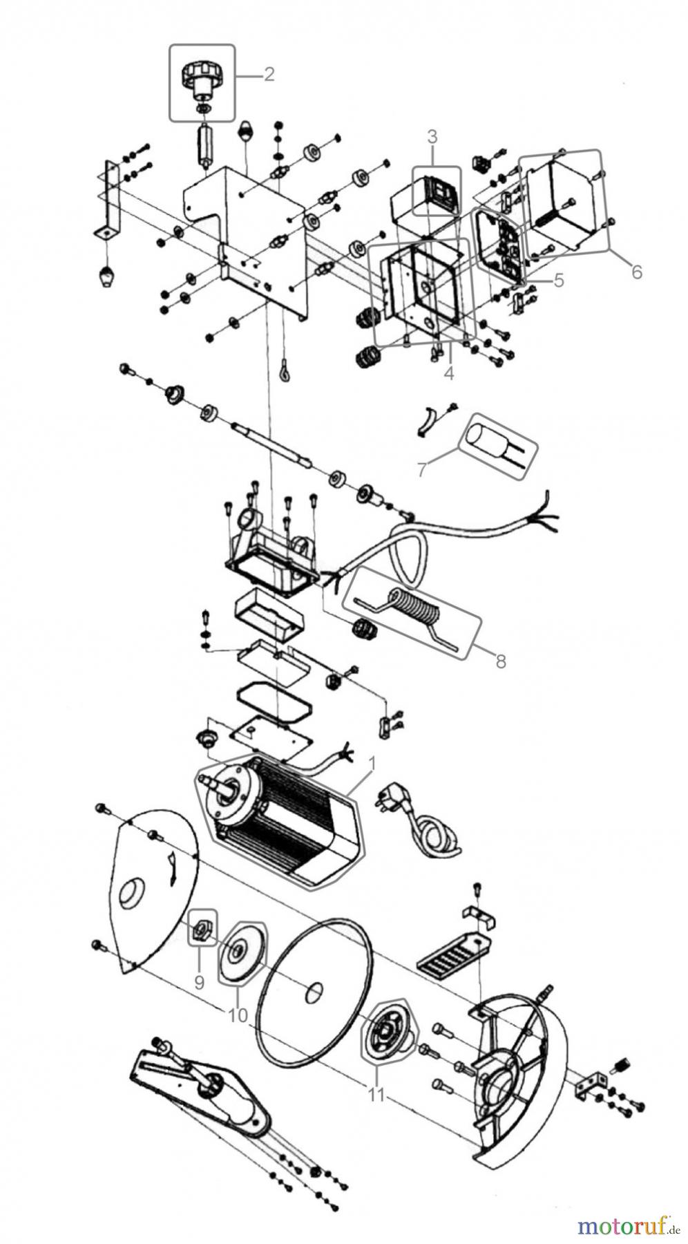  Güde Baugeräte Fliesenschneider WASCHB-FLIESENSCHNEIDER BDM 300 E - 55492 FSL55492-01 Seite 1