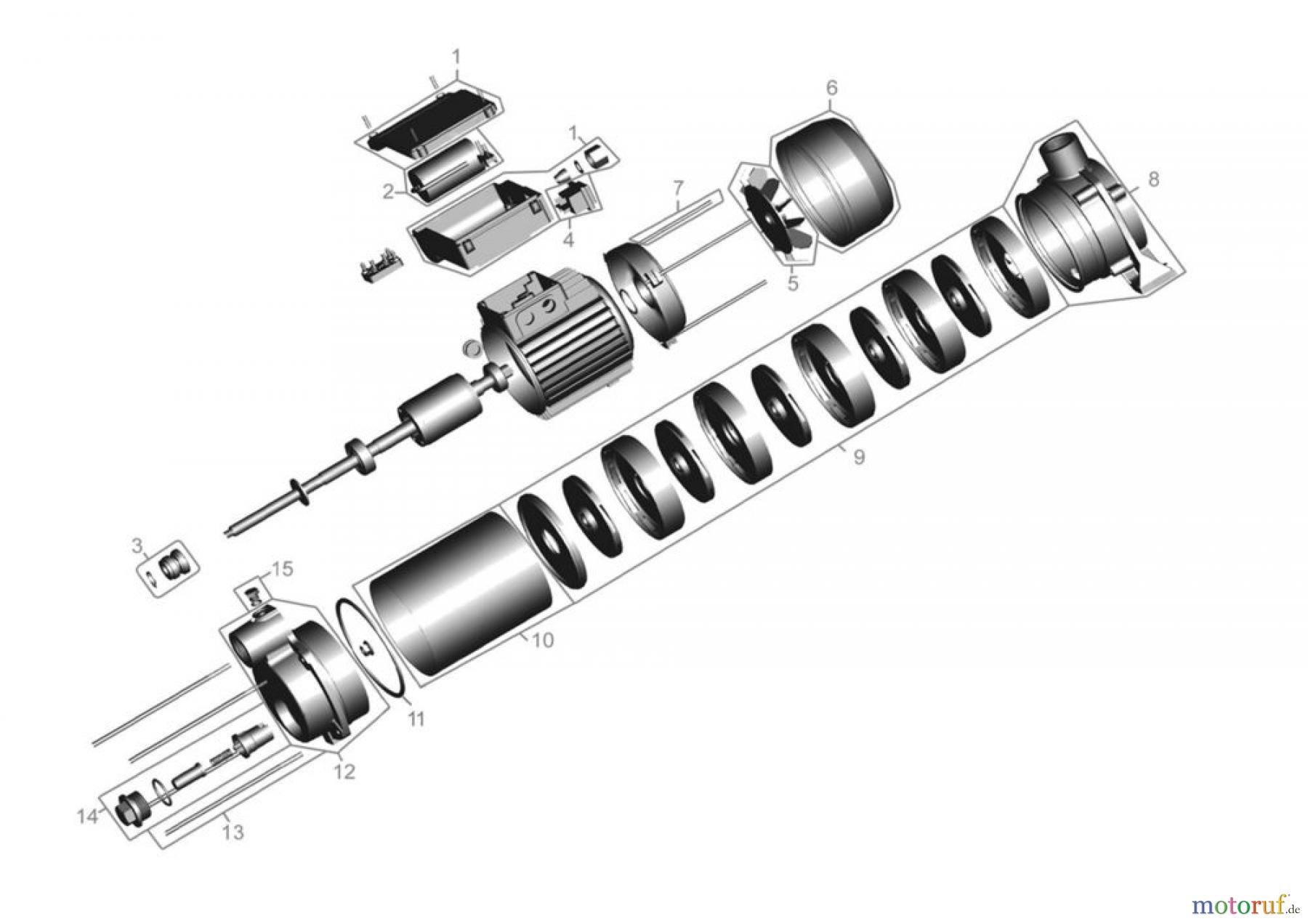  Güde Pumpentechnik Gartenpumpen GARTENPUMPE MP 120/5A/GJ - 94188 FSL94188-04