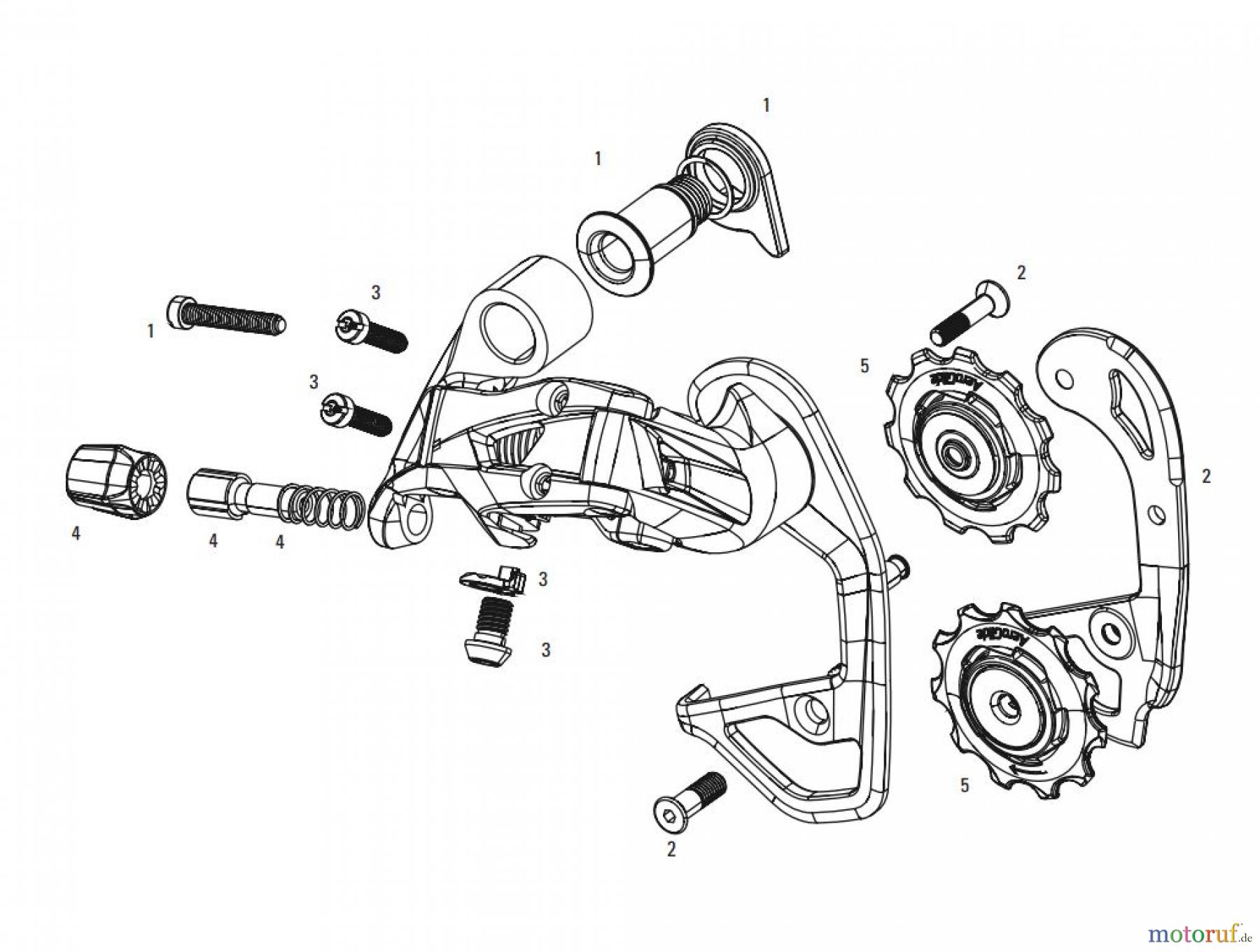  Sram Sram SRAM RED 22 - REAR DERAILLEUR