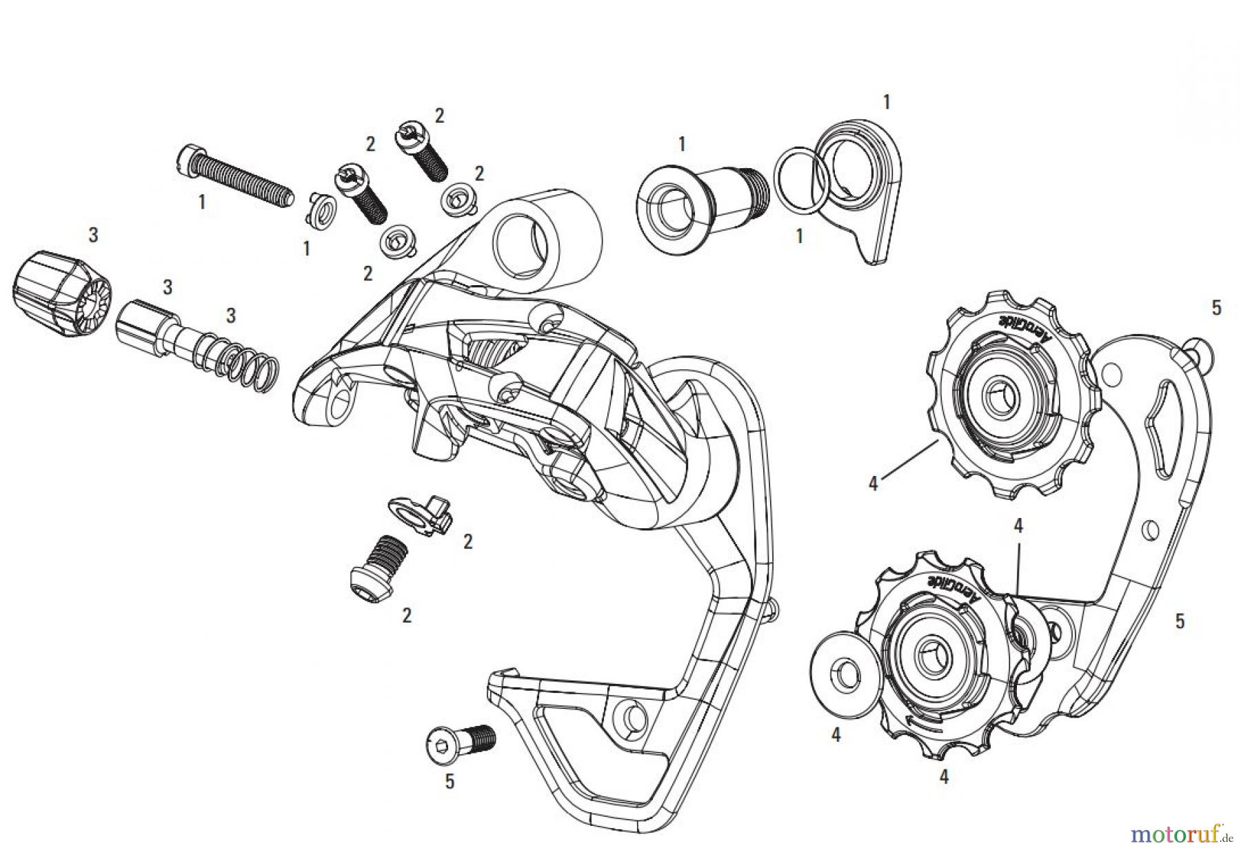  Sram Sram SRAM RED 2013 - REAR DERAILLEUR