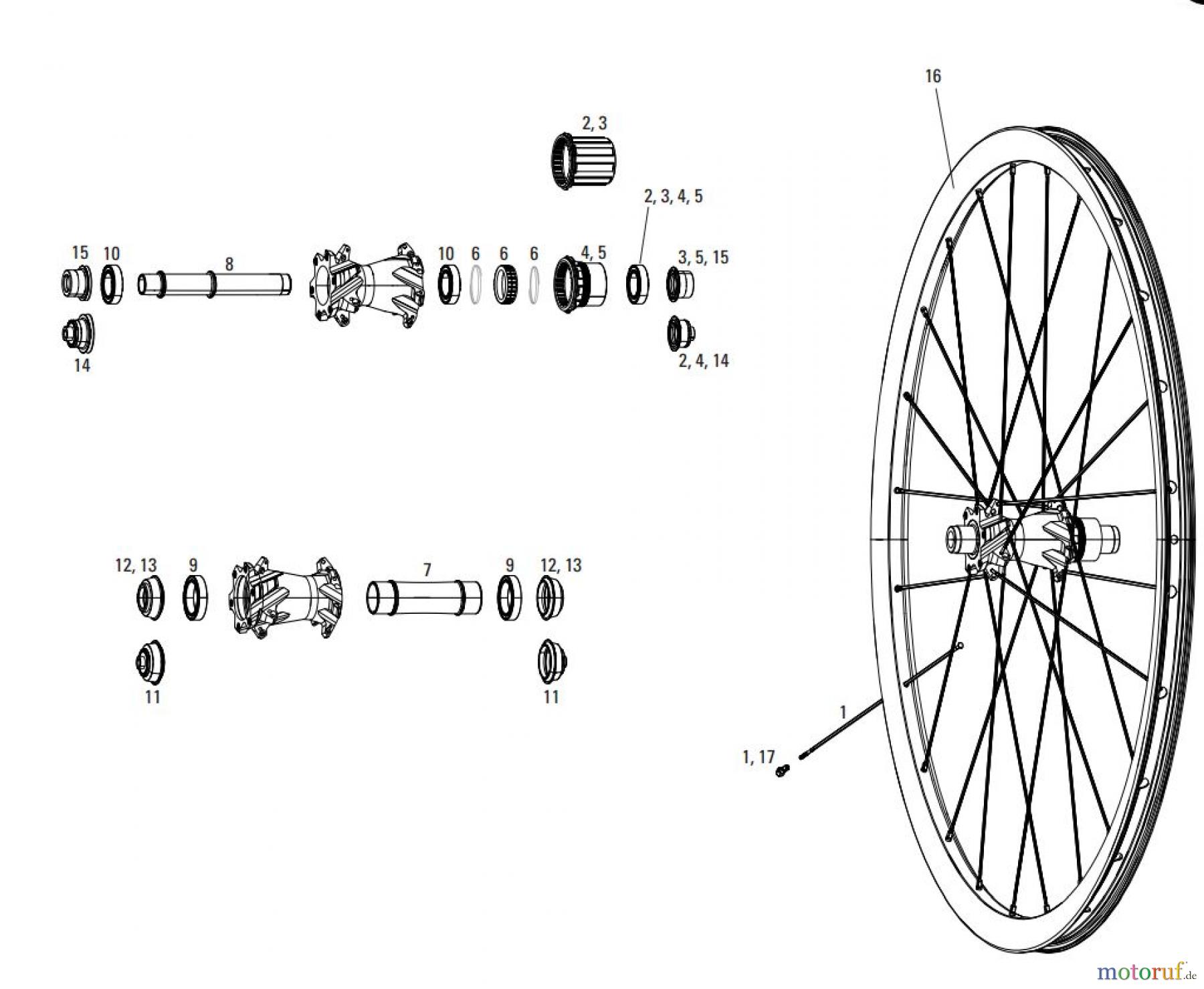  Sram Sram WHEELS - ROAM 50/60