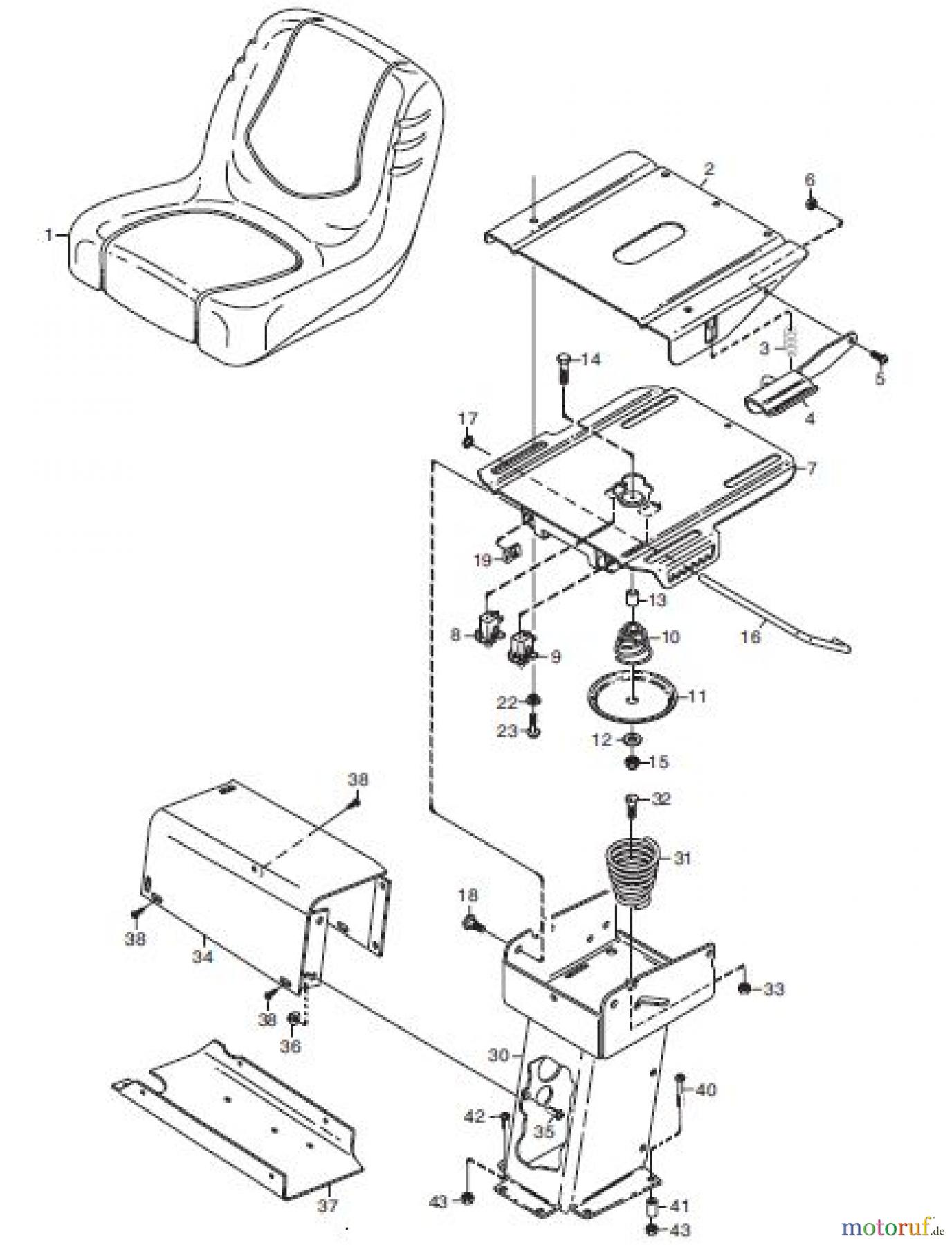  Global Garden Products GGP Frontmäher XKH4_Series 2009 XHK4 165HD SITS 