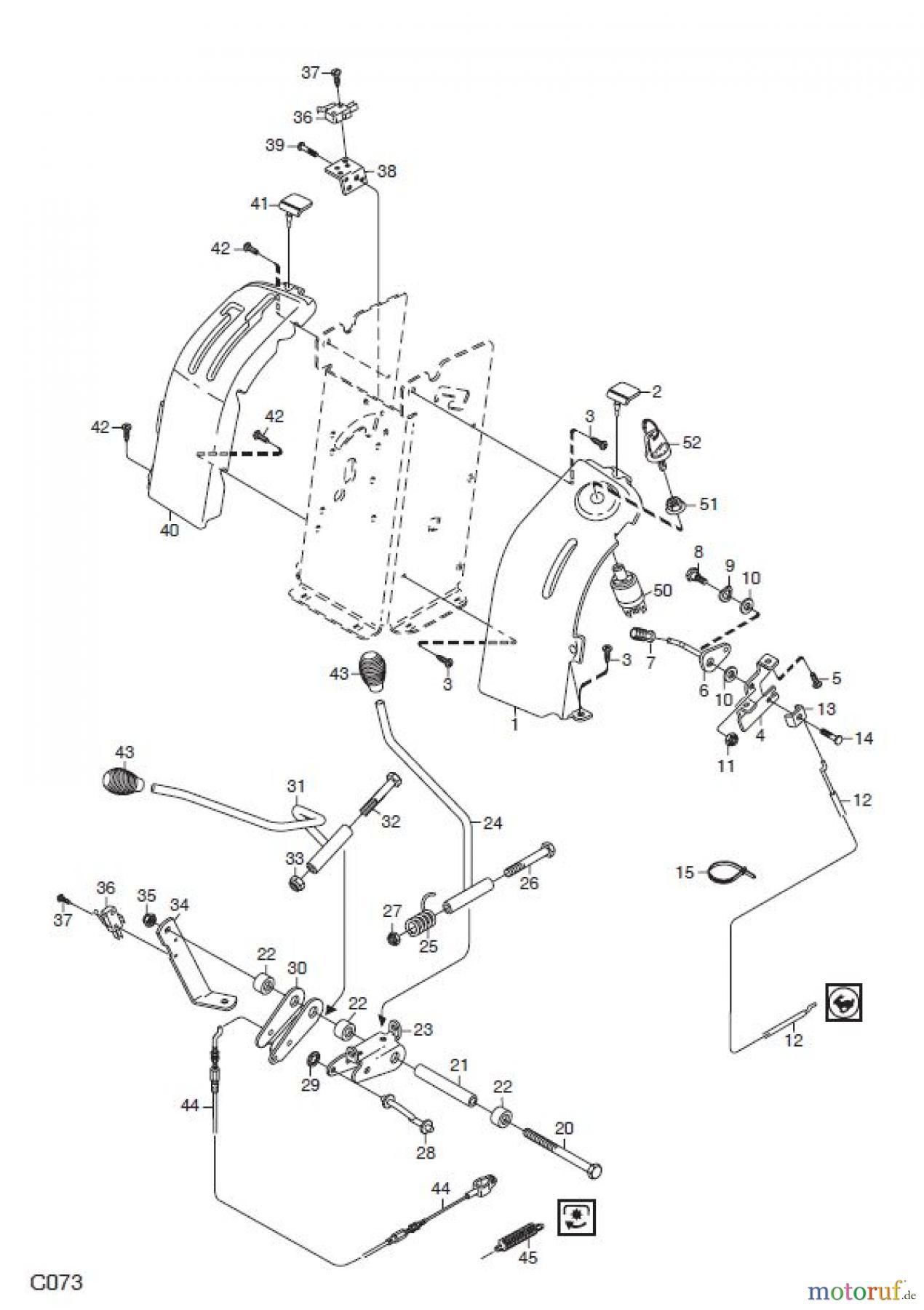  Global Garden Products GGP Frontmäher XM_Series 2008 XM 130 HANDREGULIERUNG 