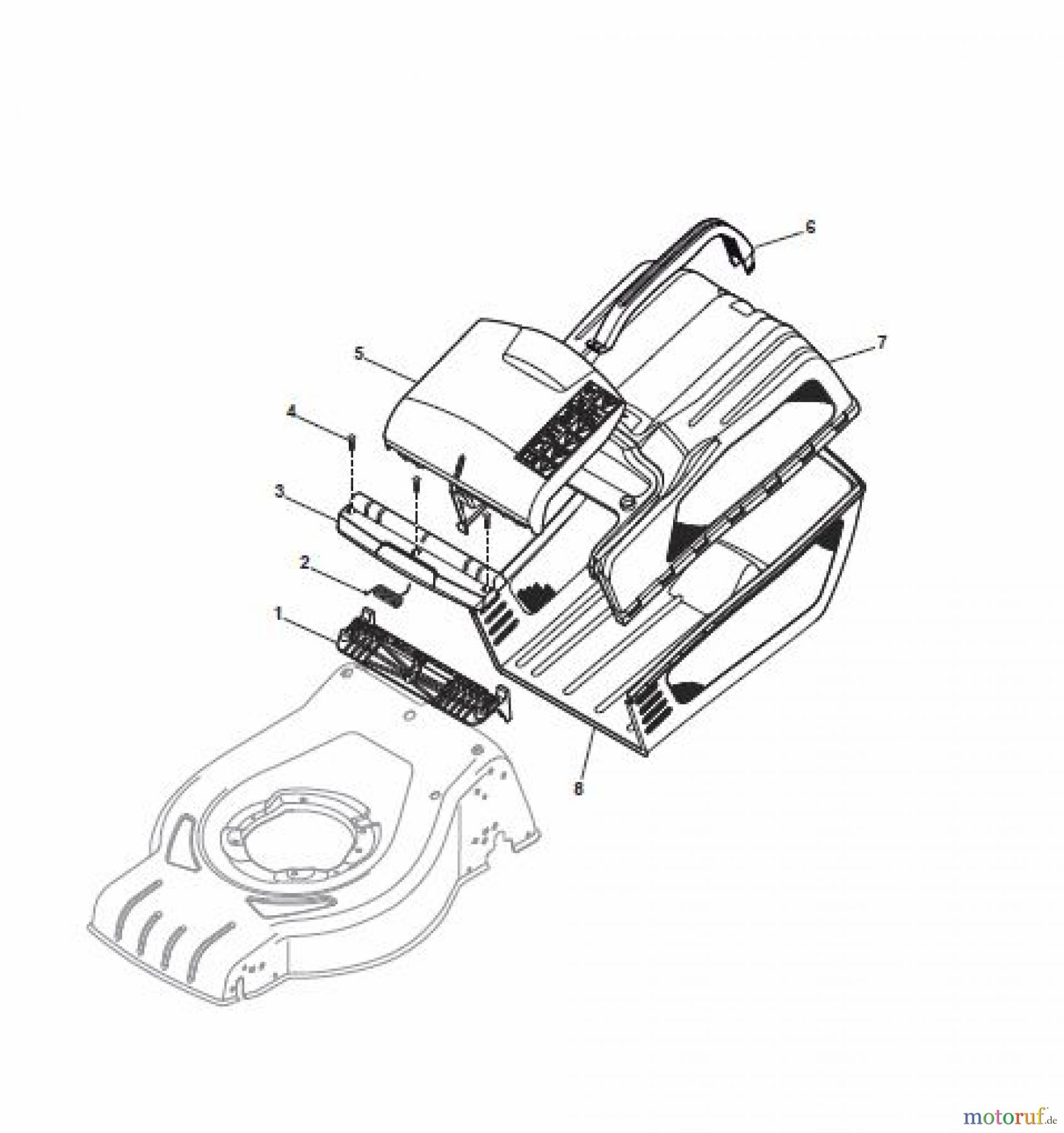  Global Garden Products GGP Rasenmäher Akku 2017 Mit Antrieb CR-CS 480 S Li 80 - CR-CS 480 SQ Li 80 Grass-Catcher Version 2