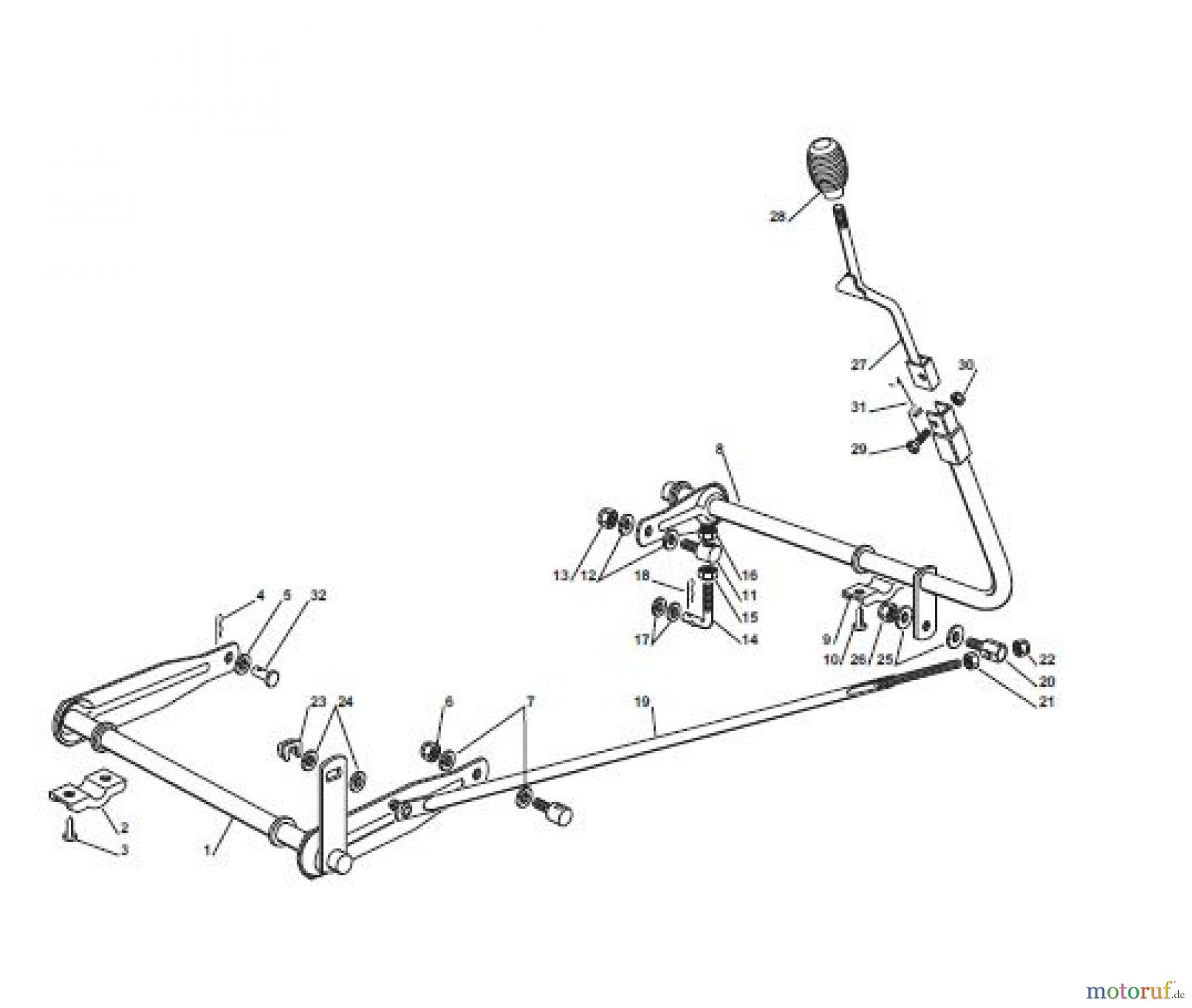  Global Garden Products GGP Aufsitzmäher Rider 72cm 2017 F 72 FL Hydro Cutting Plate Lifting with B&S and Honda Engine