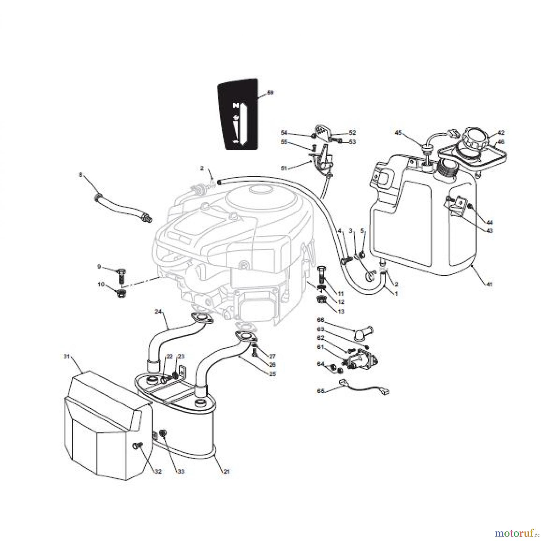  Global Garden Products GGP Aufsitzmäher Sammler Cellecting Pro 2017 TH4S 102 Hydro Engine - B&S