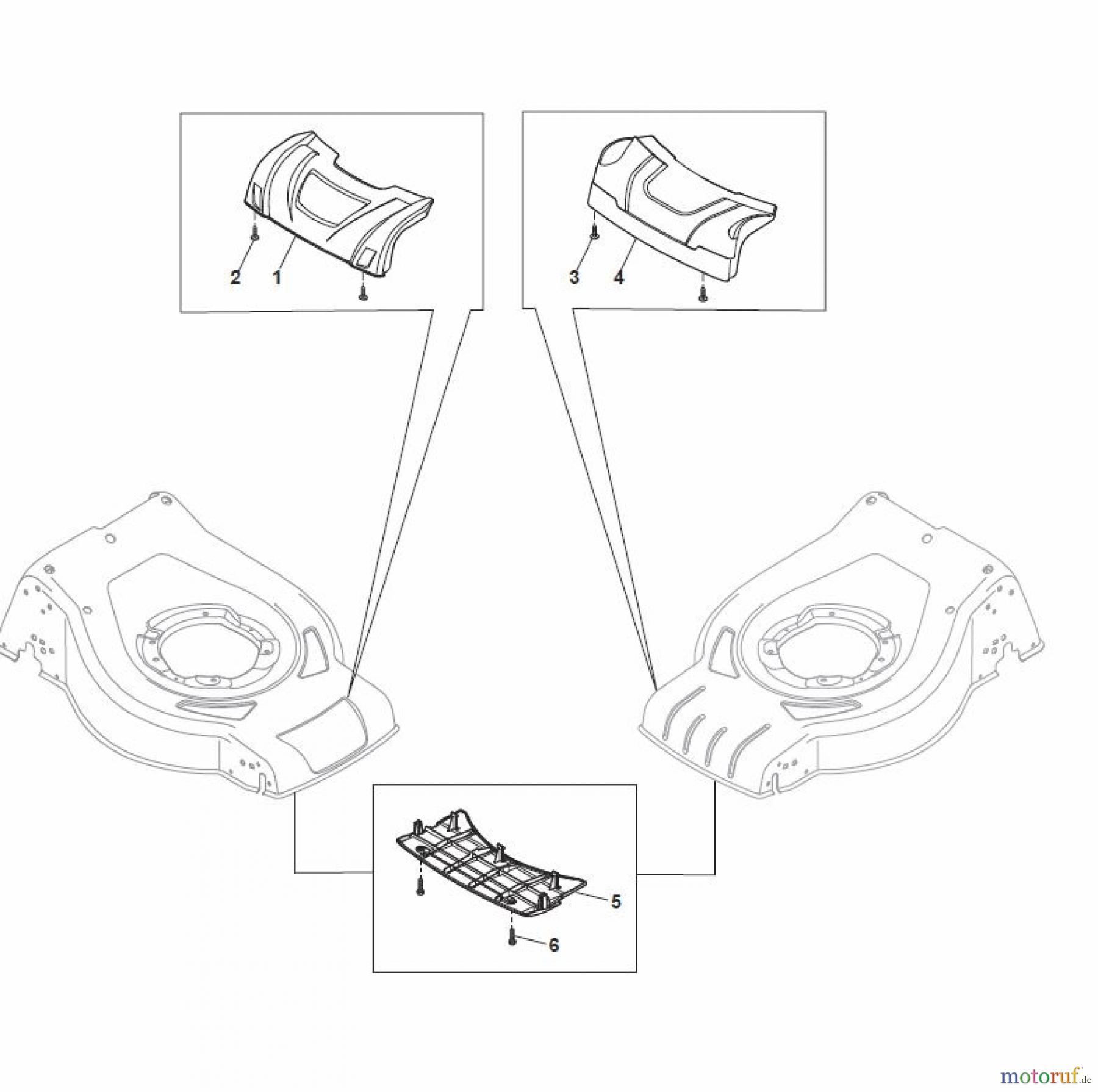  Global Garden Products GGP Rasenmäher Baujahr 2017 Akku 2017 Ohne Antrieb CR-CS 480 W Li 80 - CR-CS 480 WQ Li 80 Masks