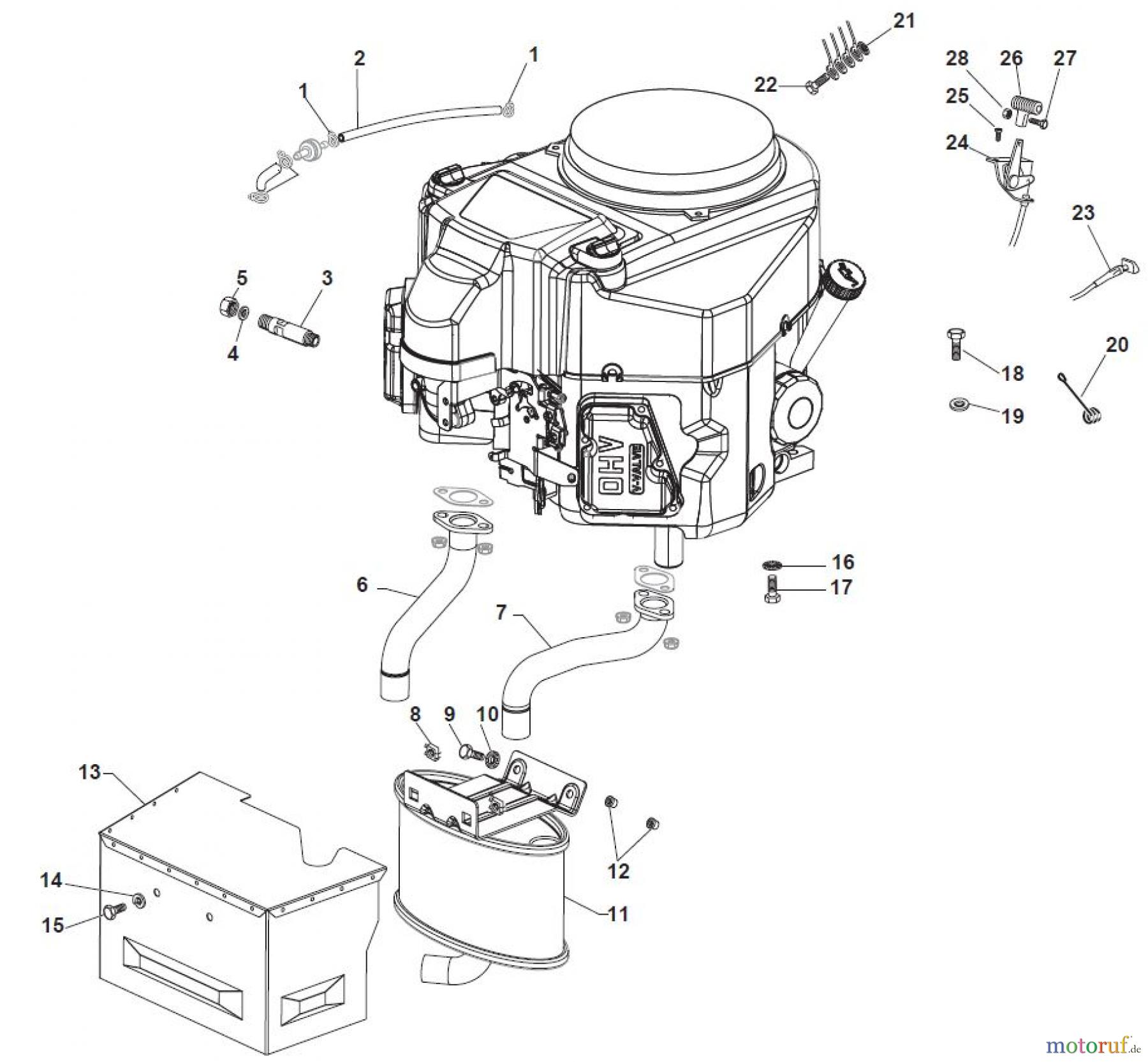  Global Garden Products GGP Aufsitzmäher Sammler Collecting 92cm 2017 NJS 92 Engine - Kawasaki FS 481 V