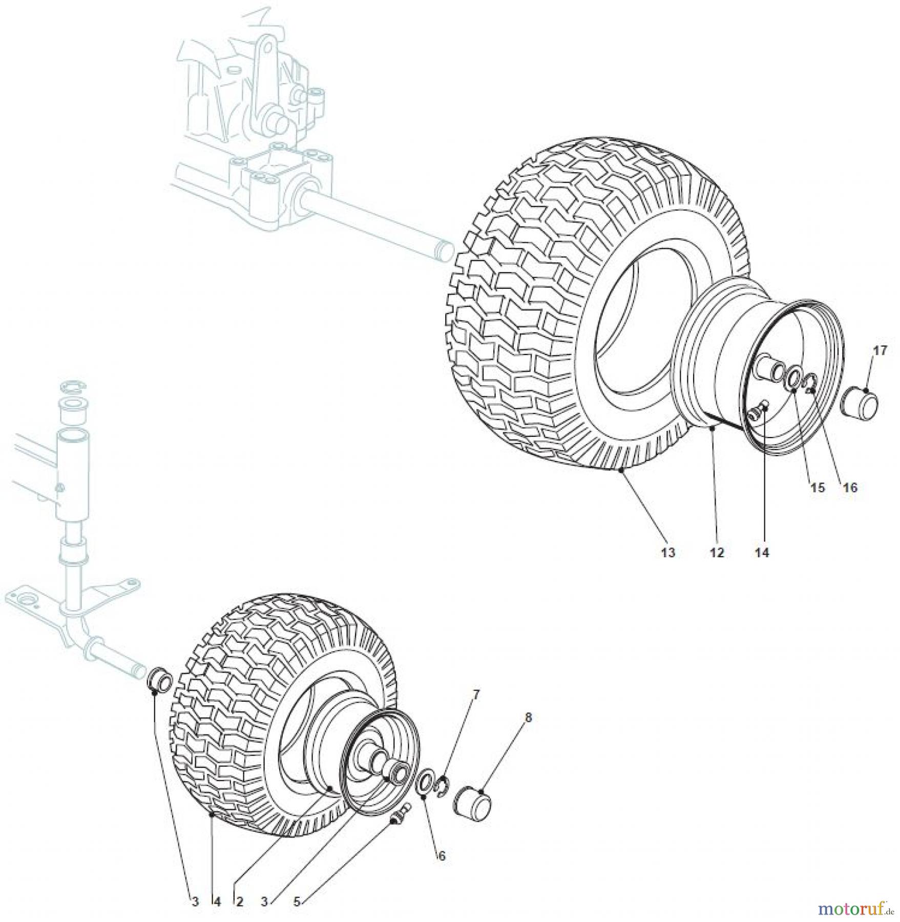  Global Garden Products GGP Aufsitzmäher Sammler Collecting 92cm 2017 NJTP 92 Hydro Wheels