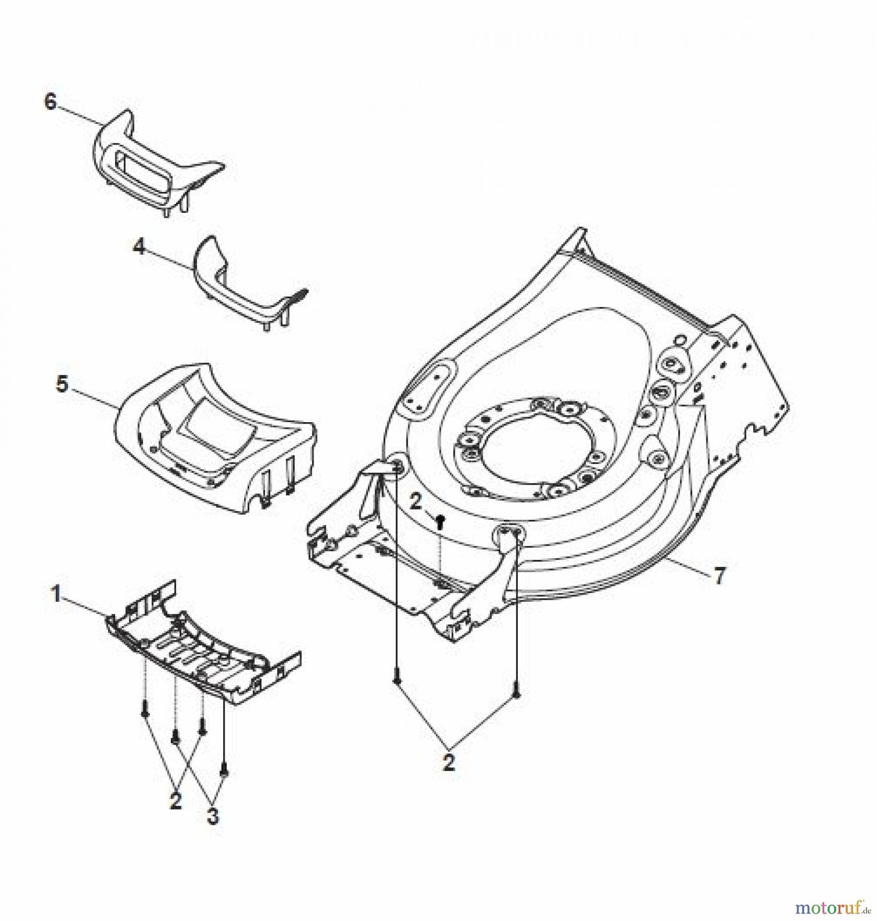  Global Garden Products GGP Rasenmäher Benzin Mit Antrieb 2017 MP1 504 SVQ Mask