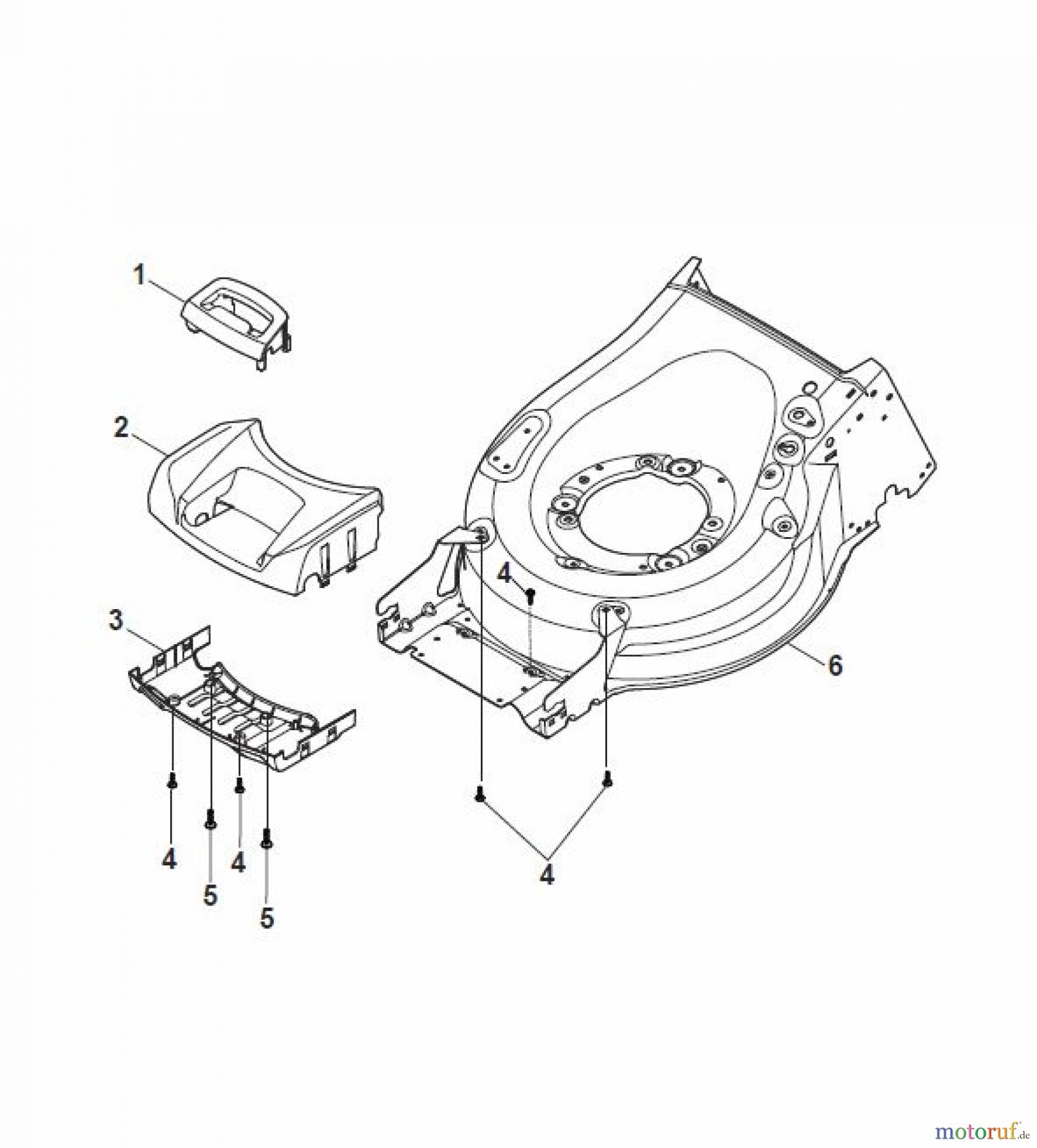  Global Garden Products GGP Rasenmäher Benzin Mit Antrieb 2017 MP1 554 WSV Mask