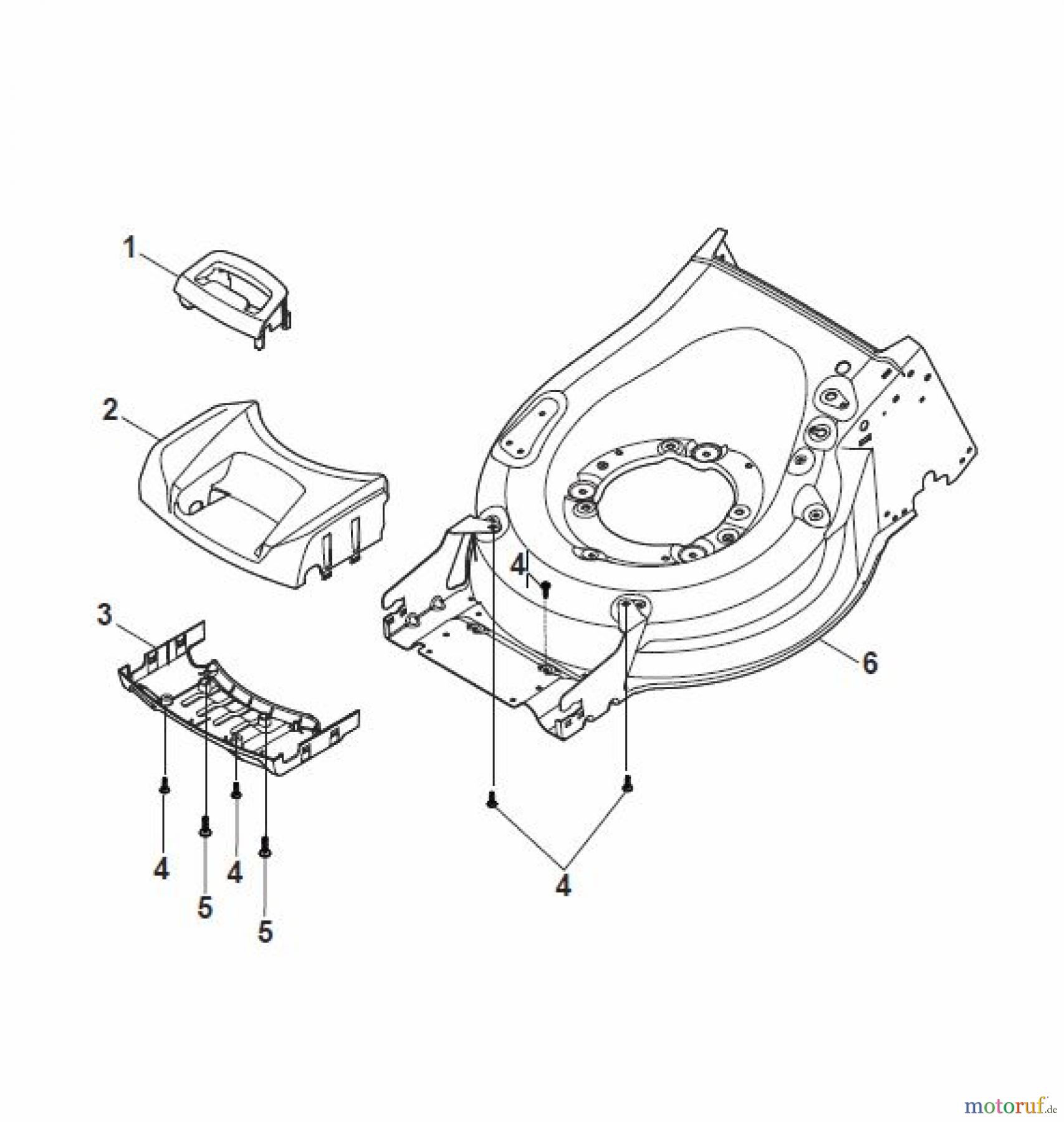  Global Garden Products GGP Rasenmäher Benzin Mit Antrieb 2017 MP2 504 SV-R (Roller) Mask