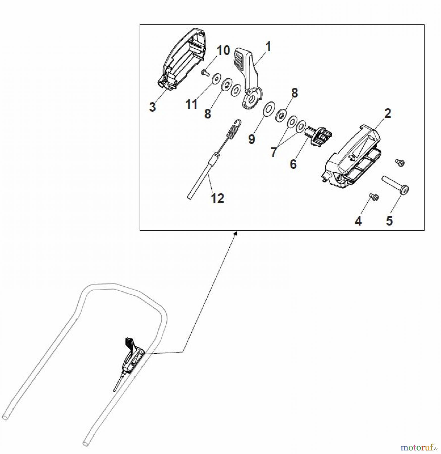  Global Garden Products GGP Rasenmäher Baujahr 2017 Benzin Mit Antrieb 2017 MP2 504 SV-R (Roller) Speed Variator Command